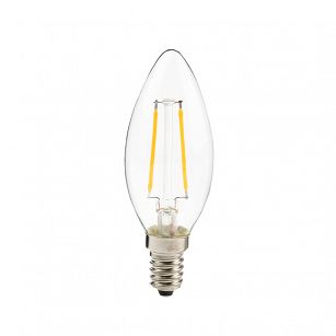 LED bulb ORO-E14-C35-FL-CLARO-4W-WW, 2700K