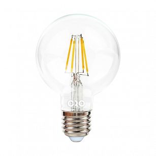 Bulb LED ORO-E27-G80-FL-CLARO-6W-DIMM-DW 4000K