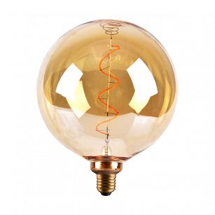 Decorative bulb DECOVINTAGE LED Filament G200 Amber 317773, 260 lm, 1800K, 4W