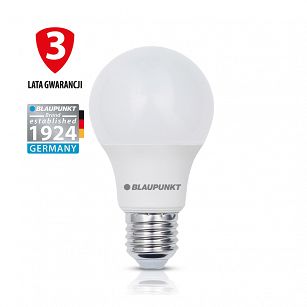 Bulb BLAUPUNKT-E27-9W-WW warm light, 2700K