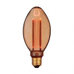 Decorative bulb DecoVintage Led B75 Amber Pillar E27 4W 200lm  1800K 317704