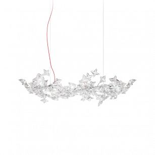 Pendant light HANAMI LARGE - RED WIRE