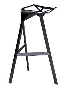 Krzesło barowe SPLIT PREMIUM BS-363.BLACK