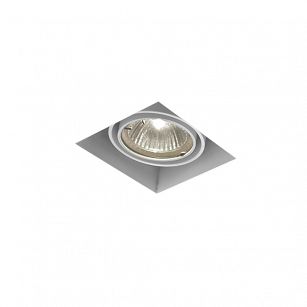 Spot SQUARES 50x1 trimless Phase-Control recessed white structure 35511-0000-T8-PH-13