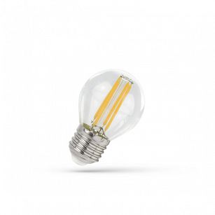 LED bulb ball COG WW CLEAR WOJ+14072, 2700K, 4W