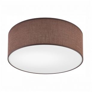 Ceiling light CHESTER LM-2.201 2-point brown with lampshade 48055