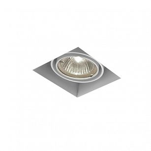 Spot SQUARES 50x1 trimless 230V Phase-Control recessed white structure 37011-0000-U8-PH-13