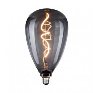 Decorative bulb DECOVINTAGE LED Filament S173 Smoke 317810 E27 4W 50lm Extra WW, 1800K